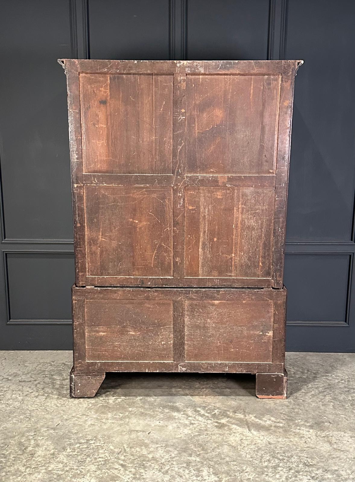 Georgian Mahogany Gentlemans Wardrobe
