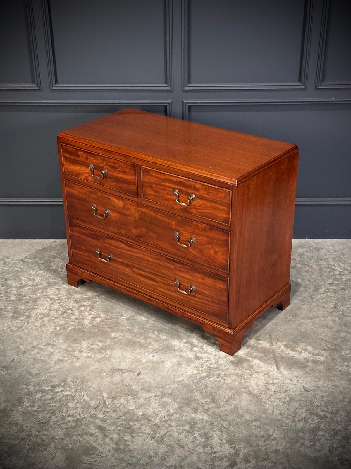 Small Mahogany Chest Of Drawers