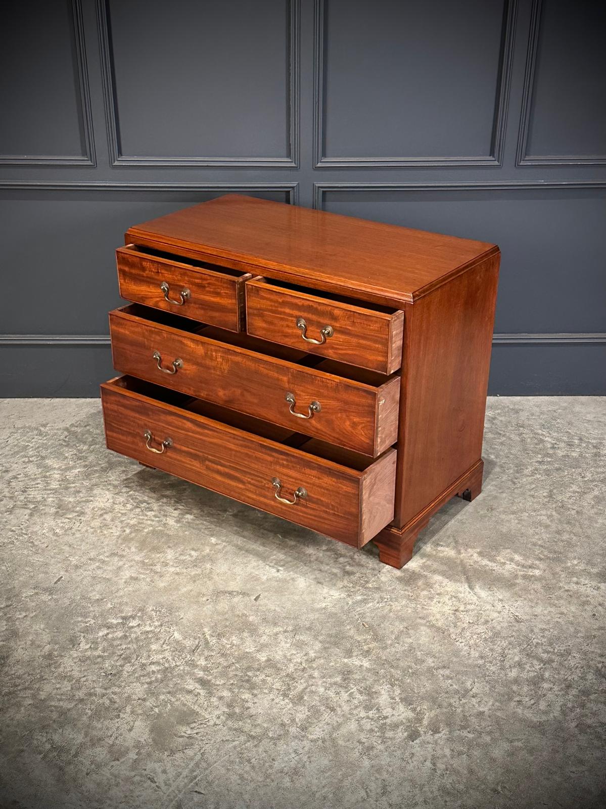 Small Mahogany Chest Of Drawers