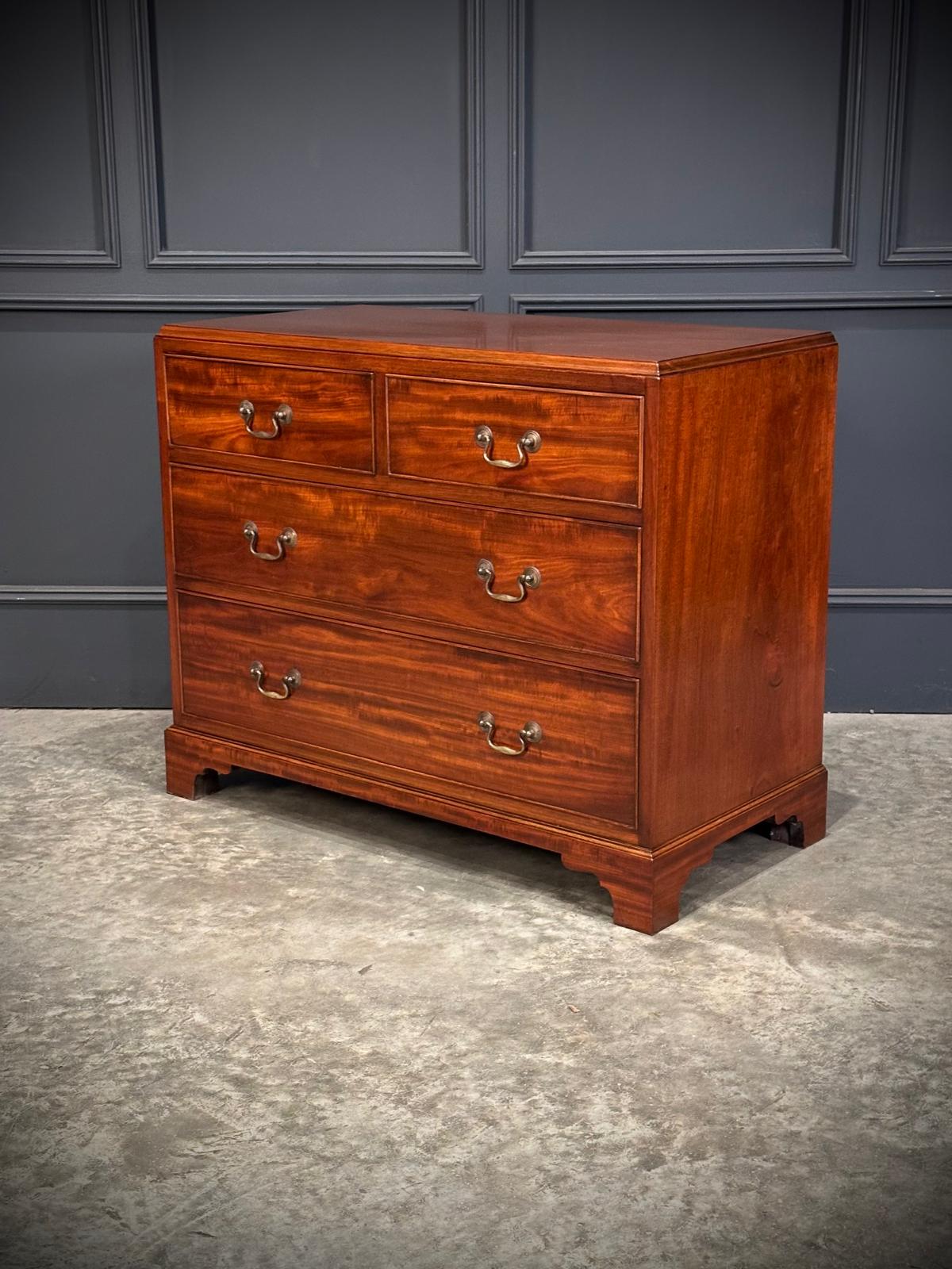 Small Mahogany Chest Of Drawers