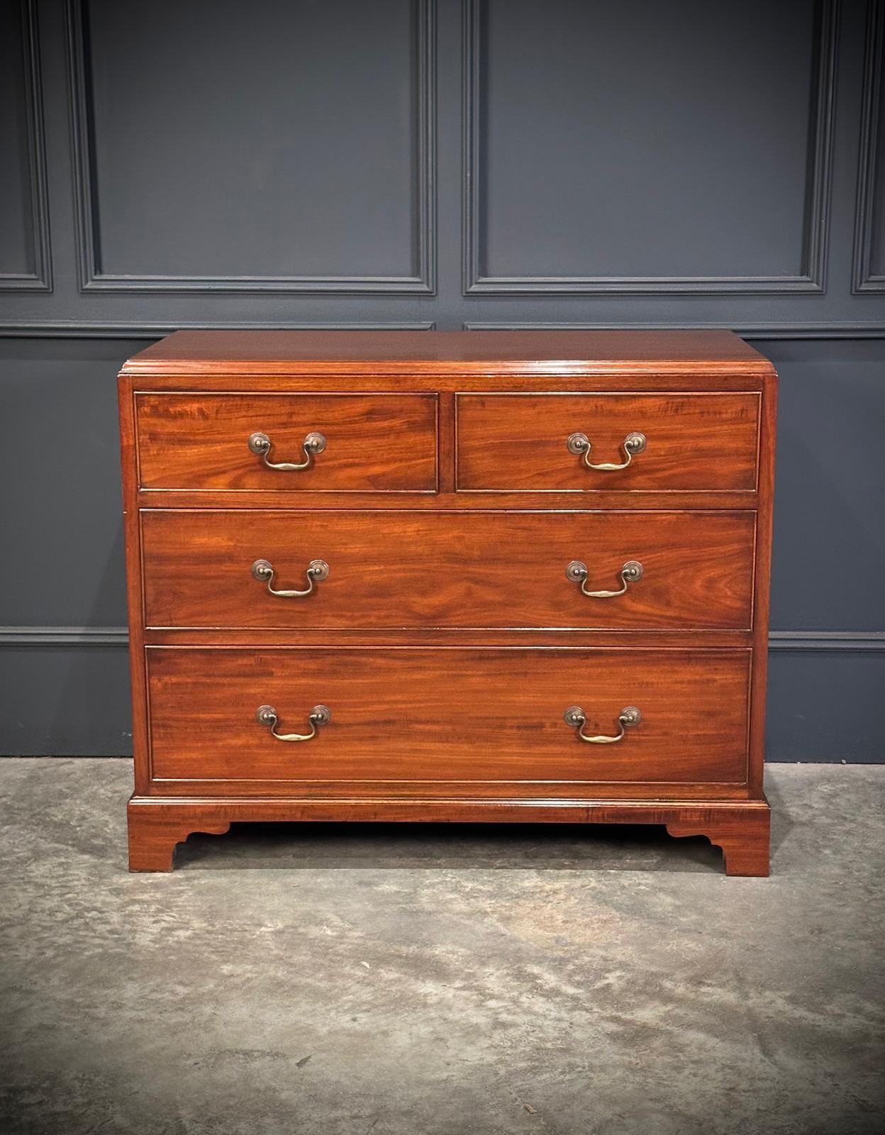 Small Mahogany Chest Of Drawers