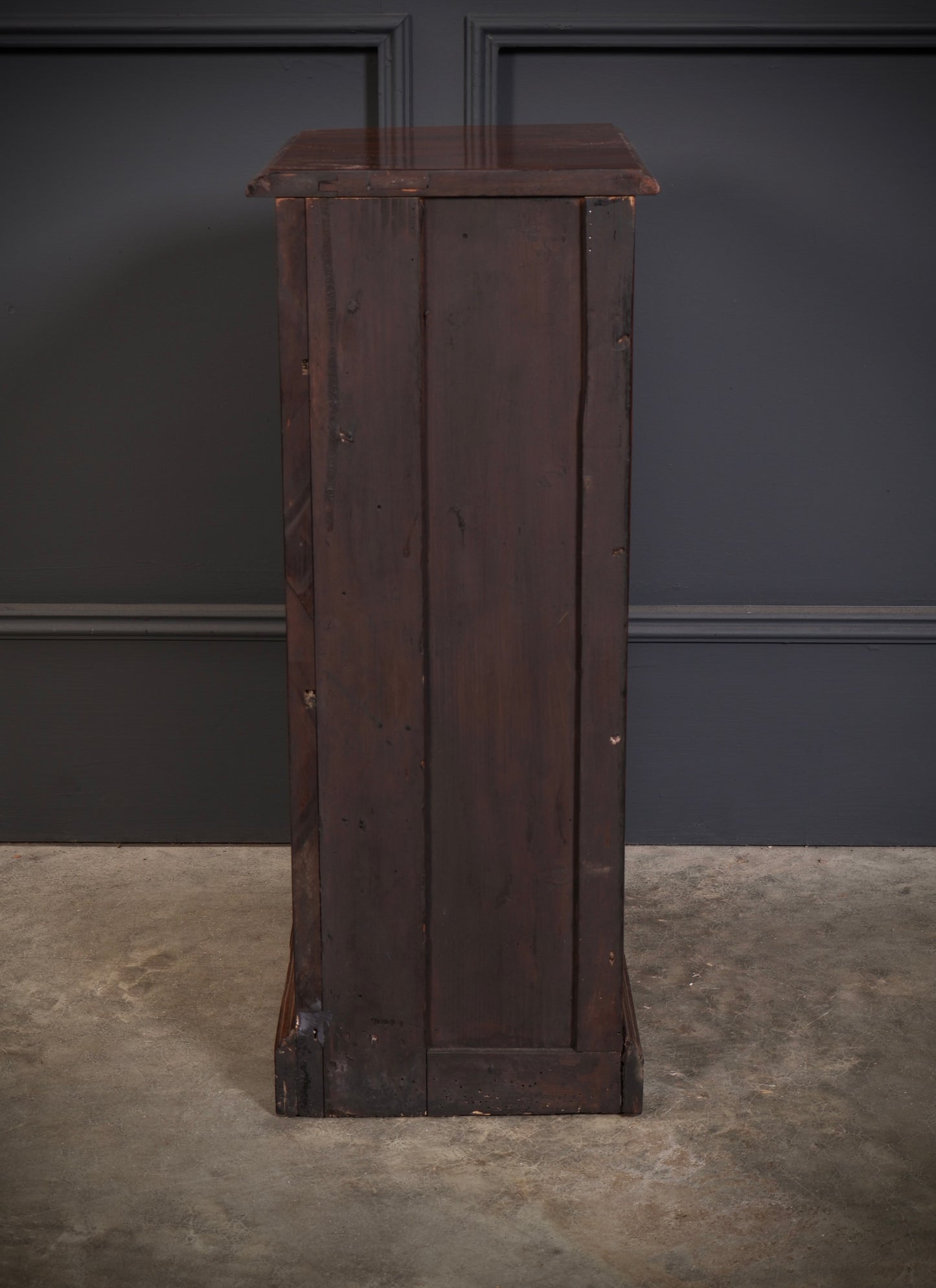 Pair Of Regency Mahogany Pedestal Cabinets