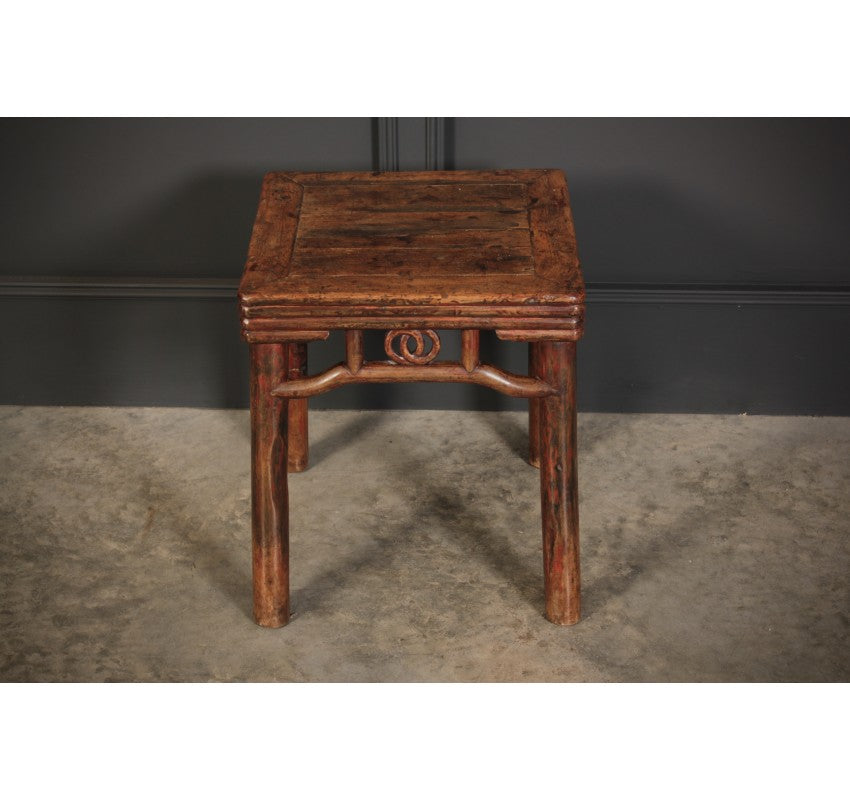 Pair of Chinese Elm Bedside Tables