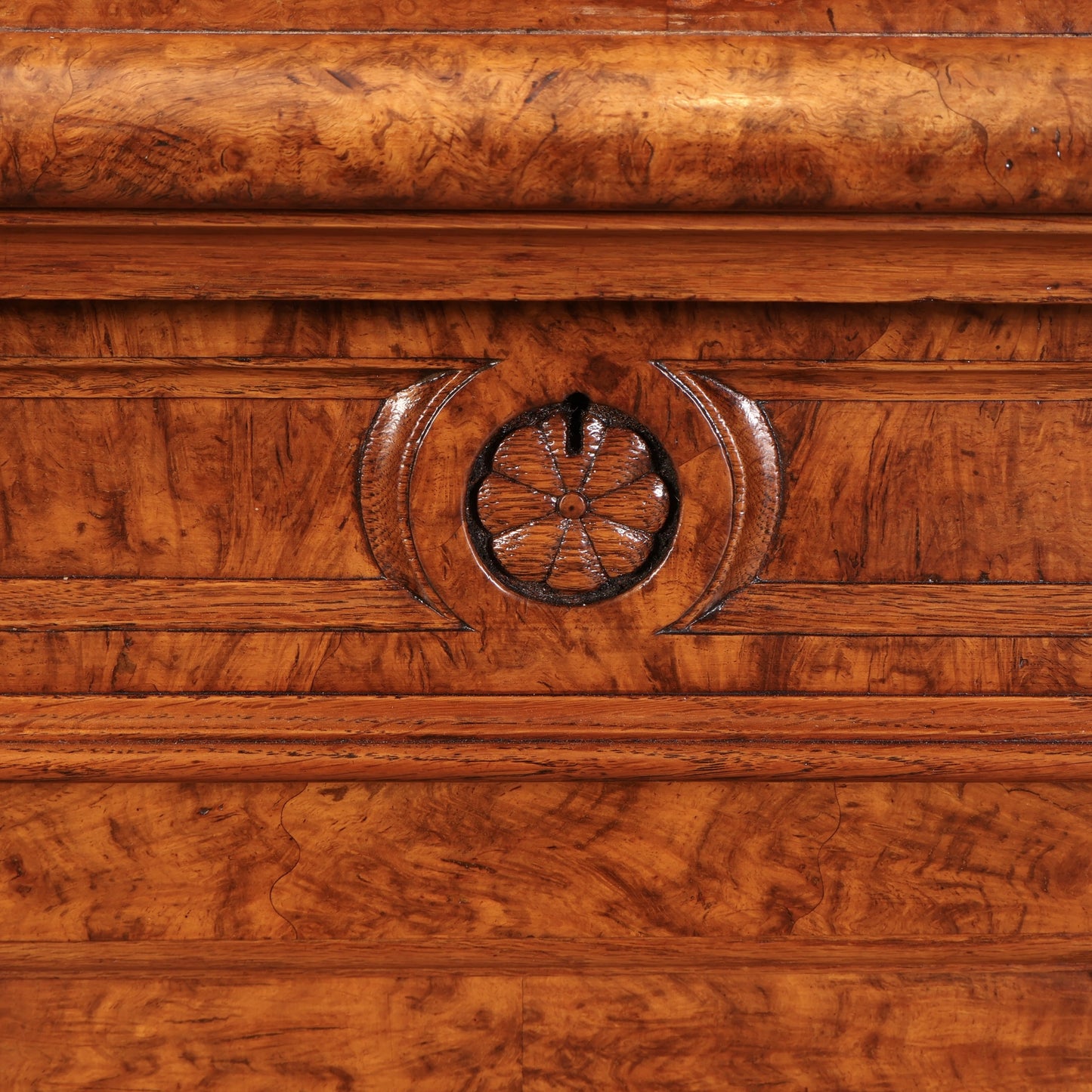 Victorian Pollard Oak Sideboard