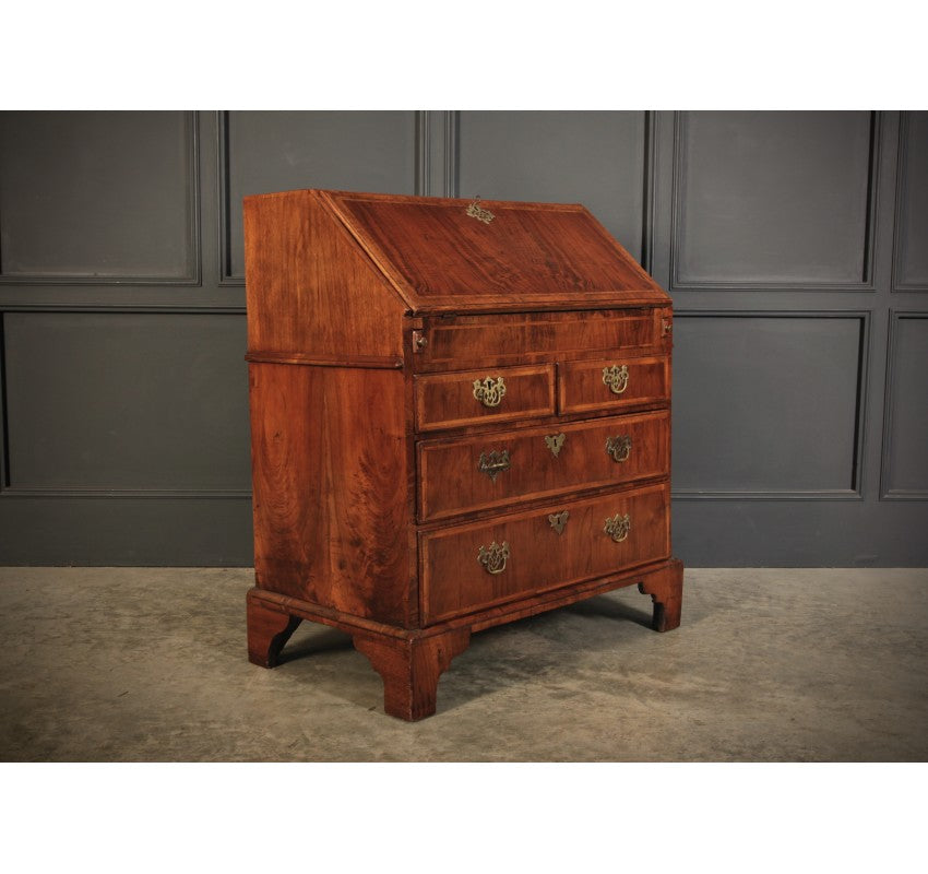 Queen Anne Walnut Bureau