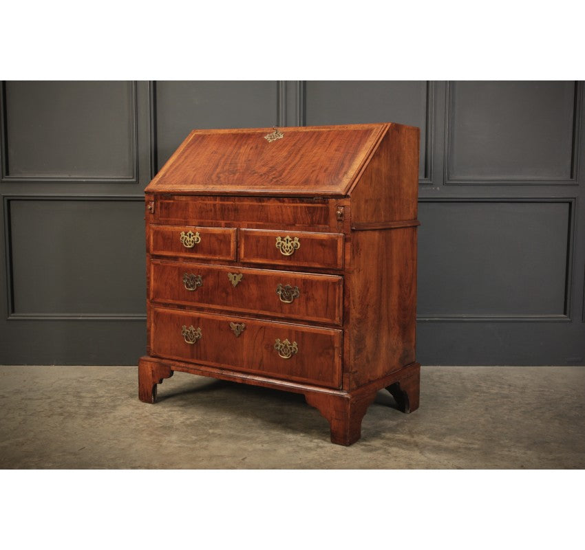 Queen Anne Walnut Bureau