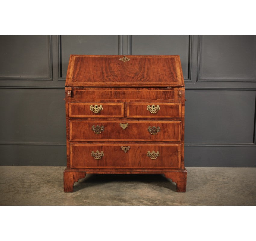 Queen Anne Walnut Bureau