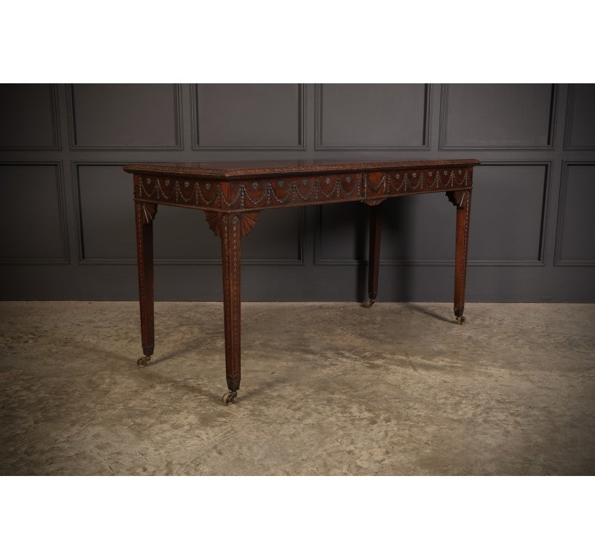 Rare 18th Century Hepplewhite Period Console Table