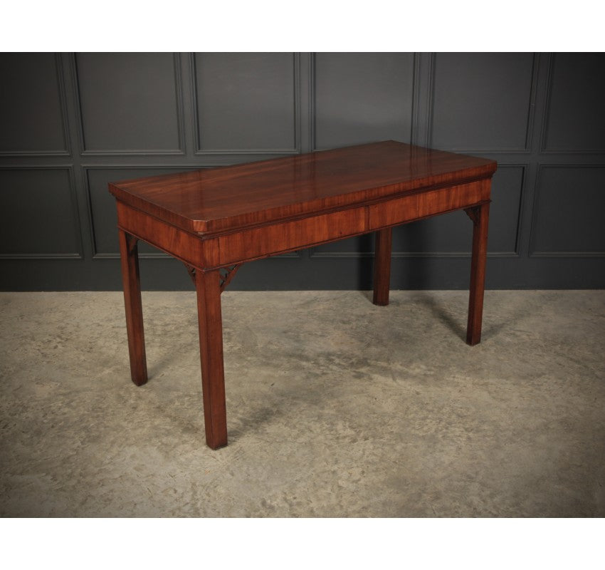 Rare Chippendale Period Mahogany Serving Table