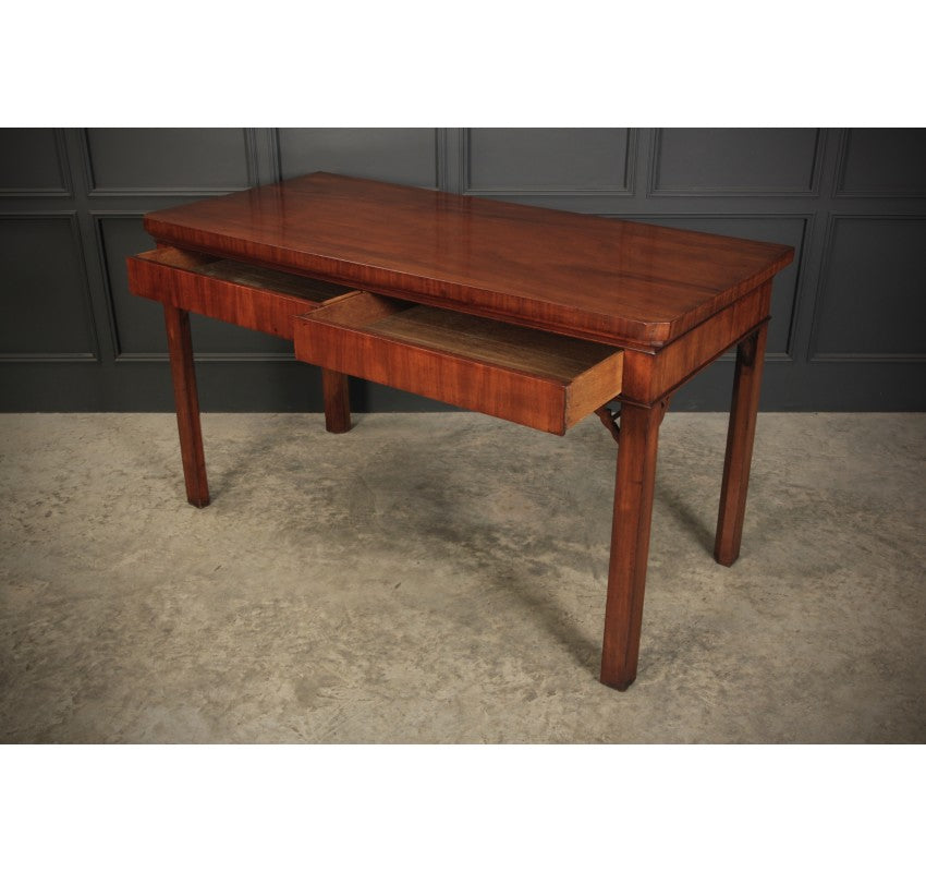 Rare Chippendale Period Mahogany Serving Table