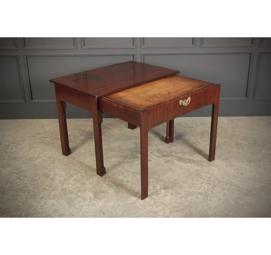 Rare Georgian Mahogany Architects Table Desk