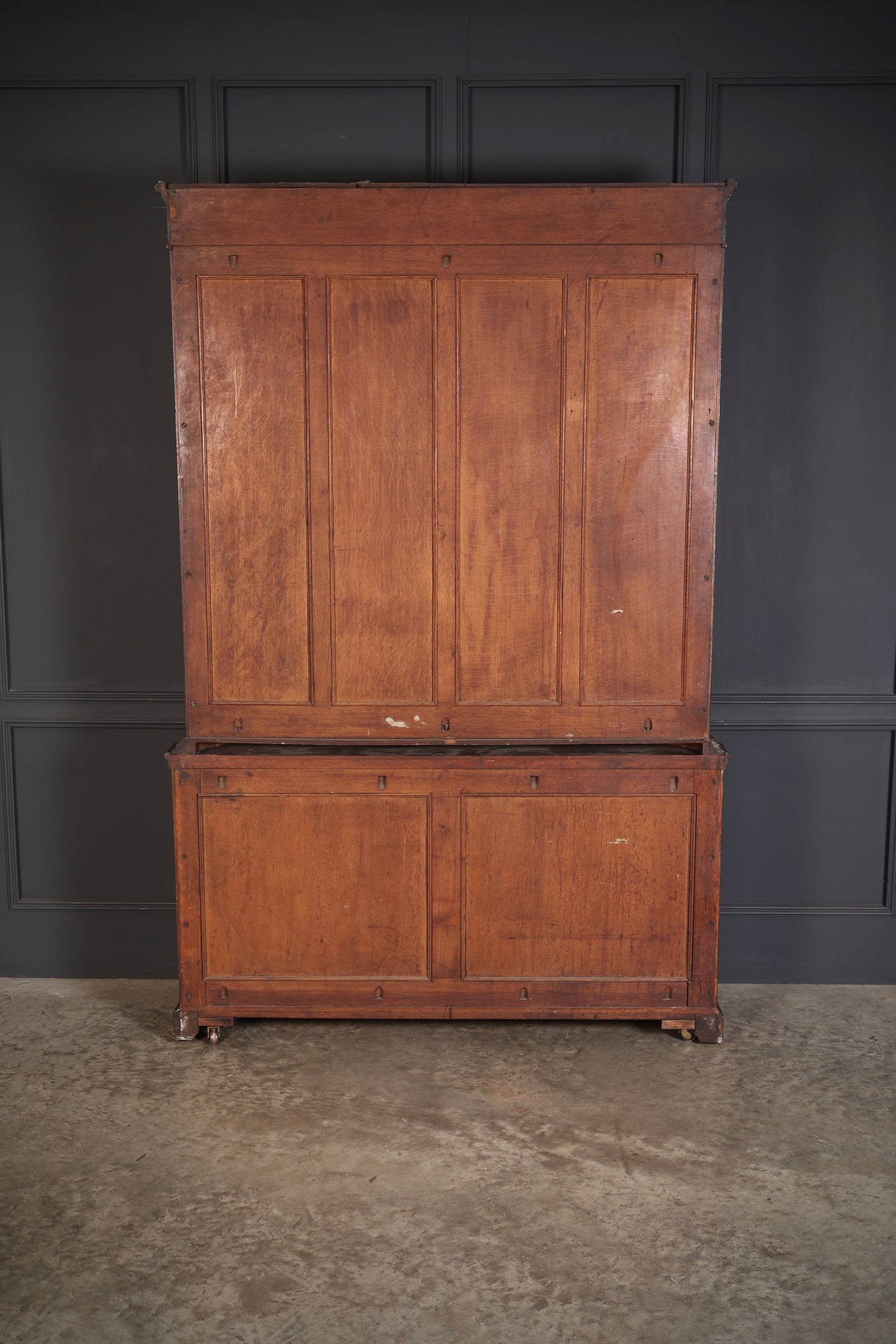 Rare Antique Mahogany Glazed Display Cabinet