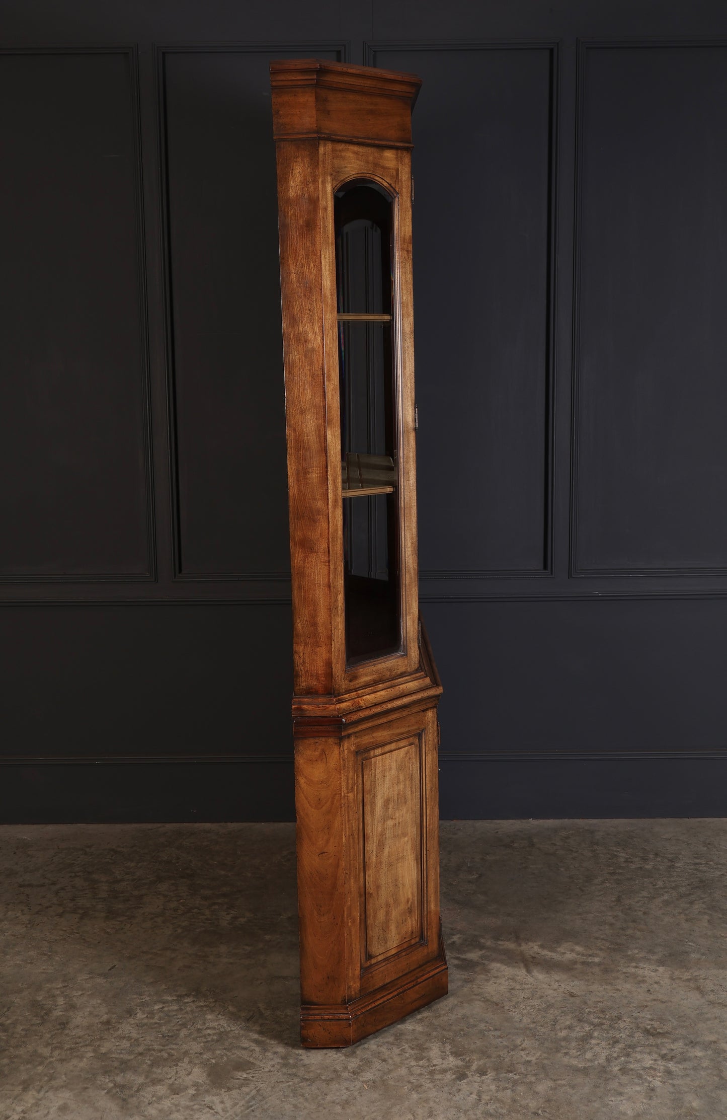 Rare Antique Mahogany Glazed Display Cabinet