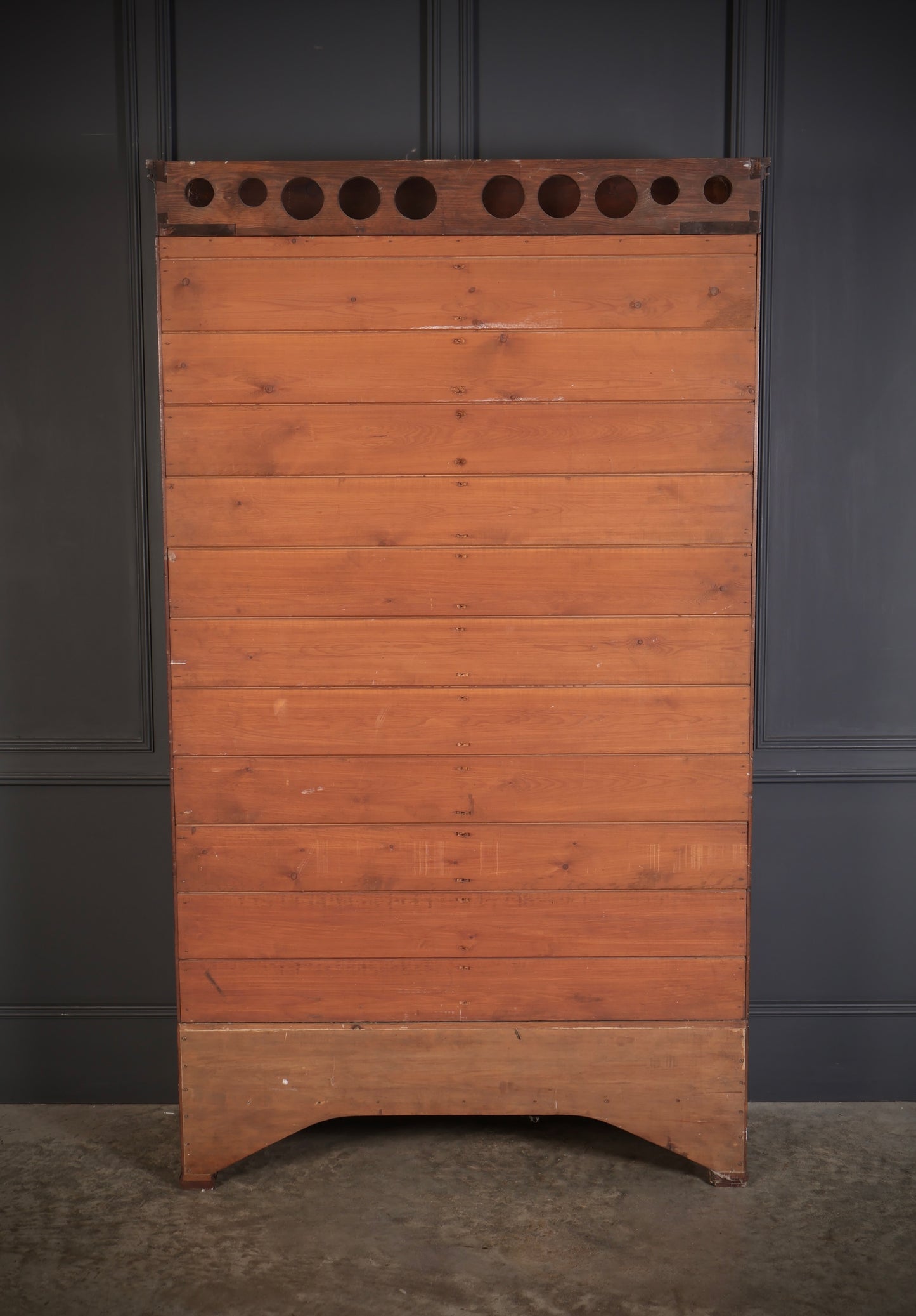 Regency Mahogany Glazed Cabinet Bookcase