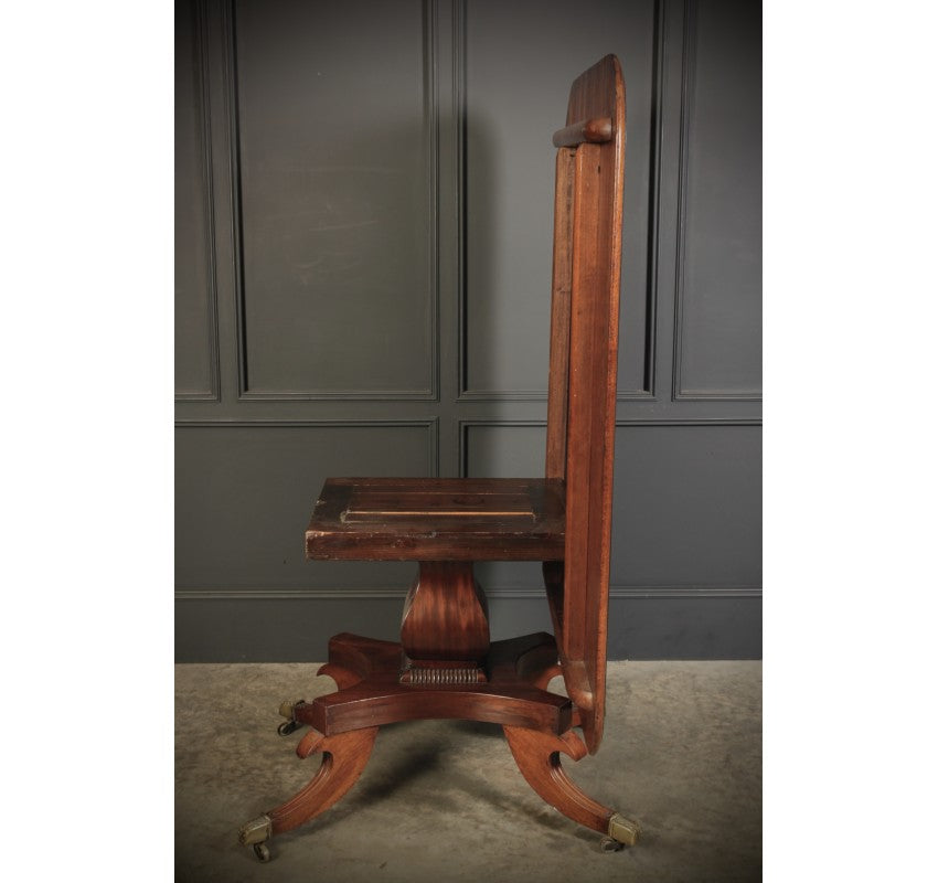 Regency Mahogany Tilt Top Table