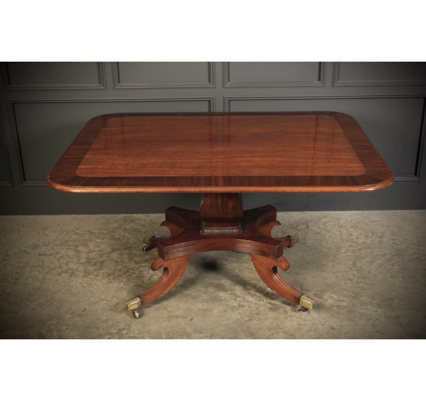 Regency Mahogany Tilt Top Table