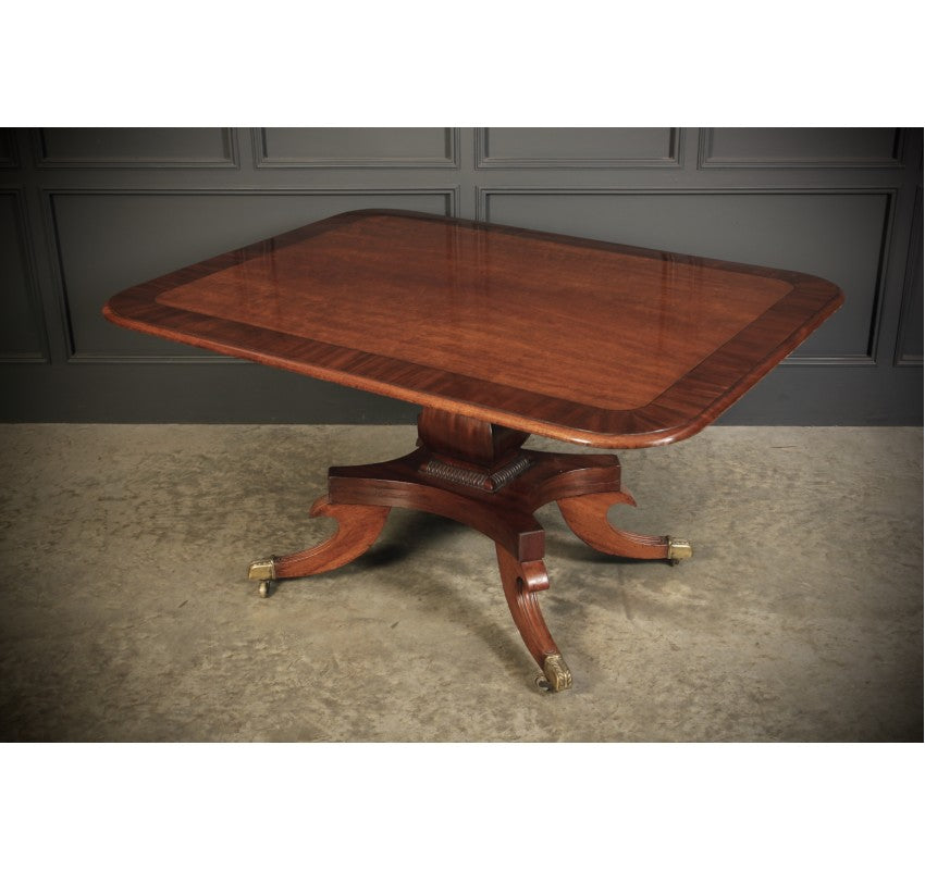 Regency Mahogany Tilt Top Table