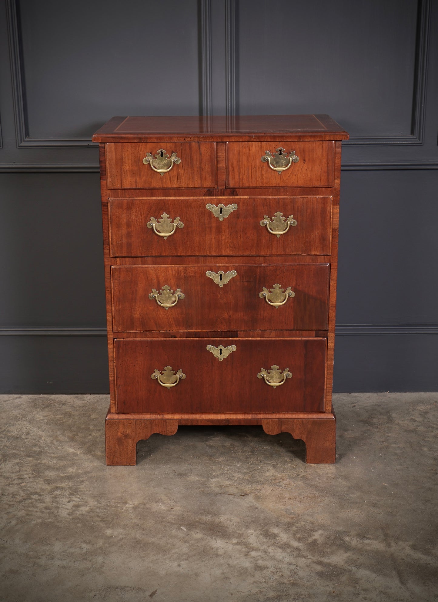 Georgian Mahogany Chest of Small Proportions