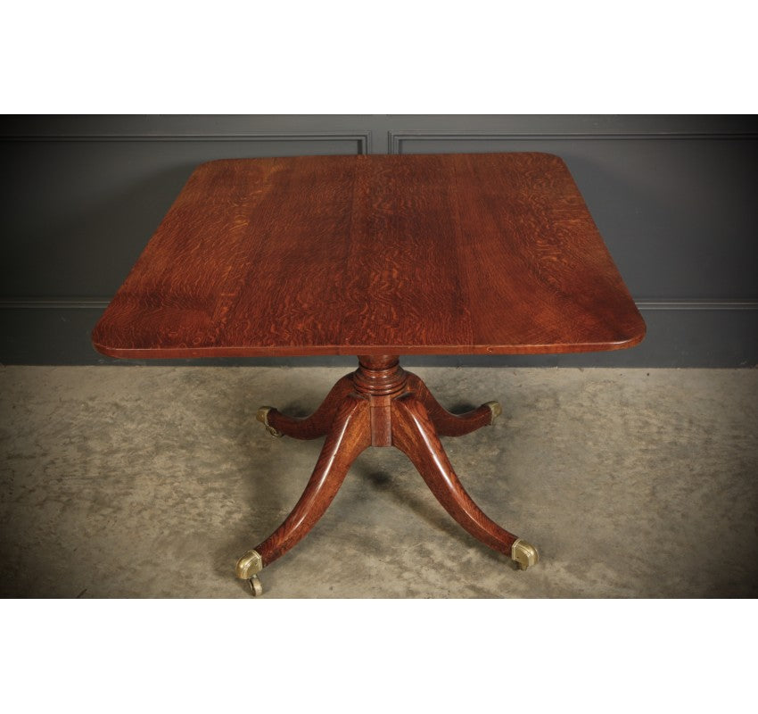 Regency Oak Tilt Top Breakfast Table