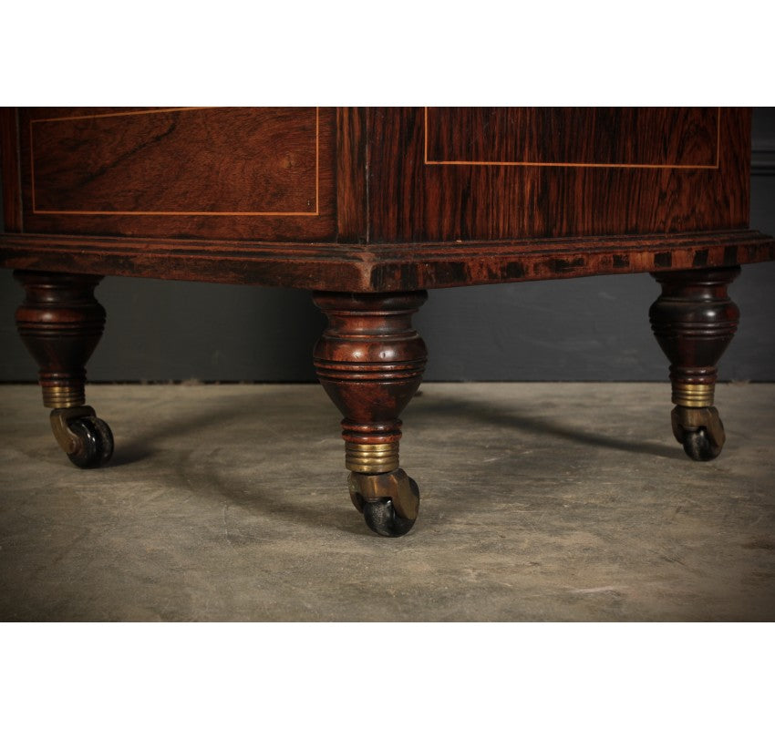 Rosewood Marquetry Inlaid Coal Purdonium