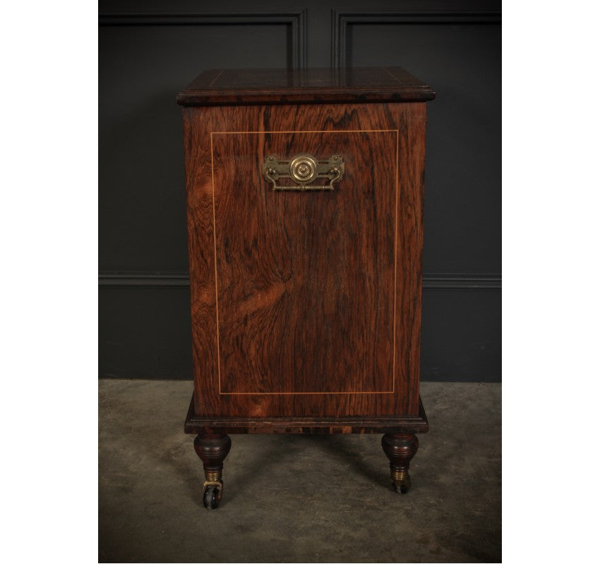 Rosewood Marquetry Inlaid Coal Purdonium