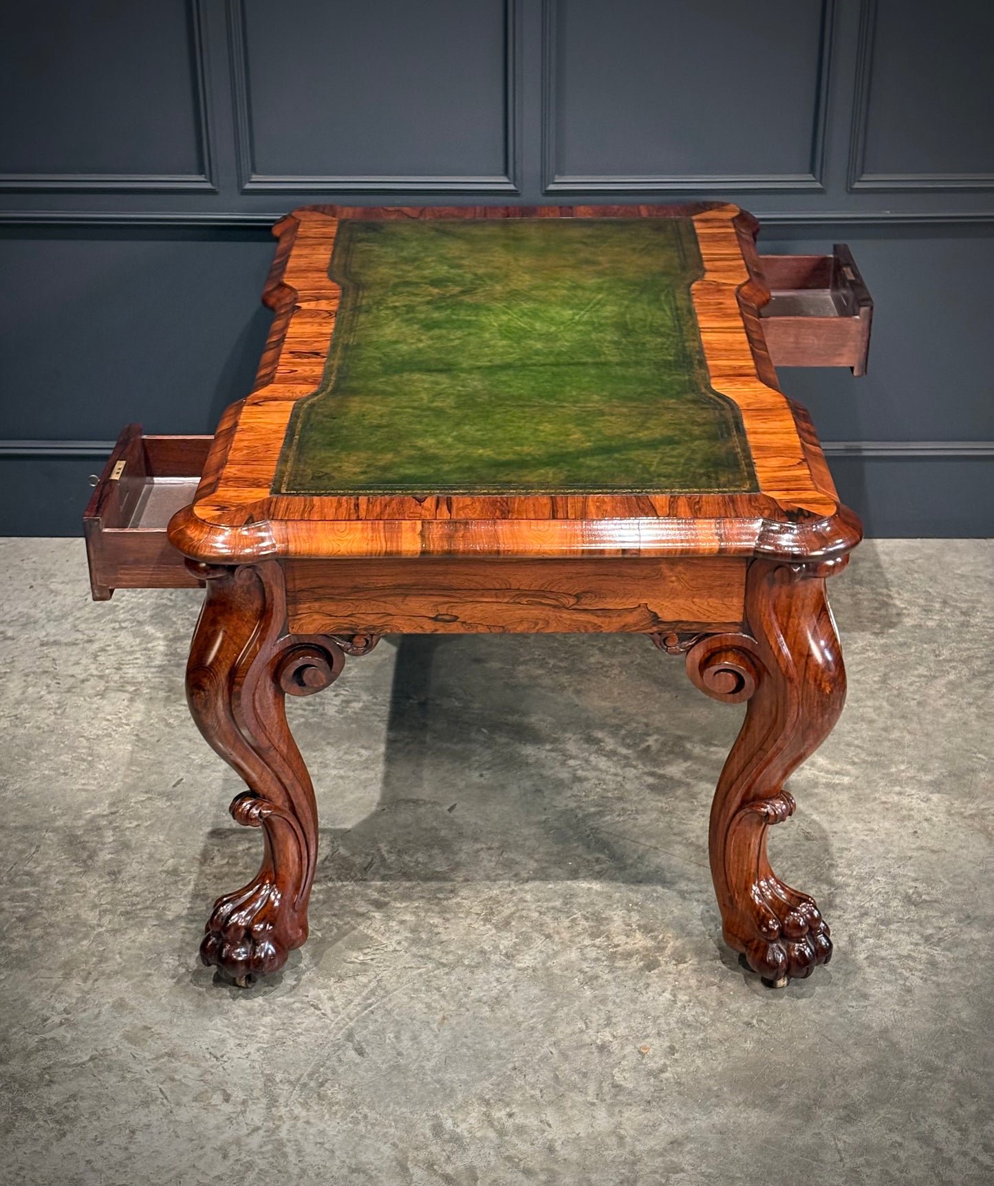 Magnificent William IV Rosewood Partners Writing Table