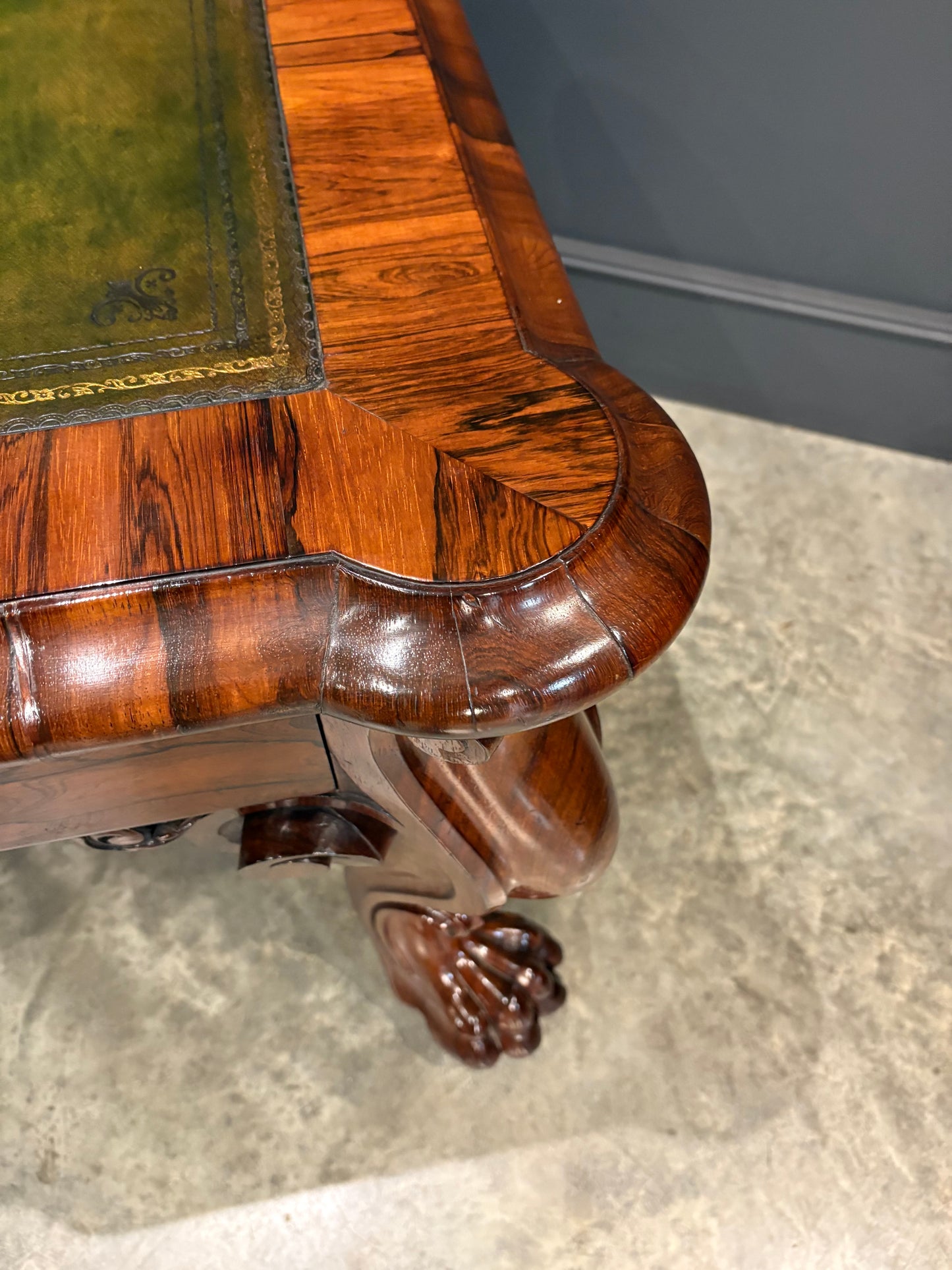 Magnificent William IV Rosewood Partners Writing Table