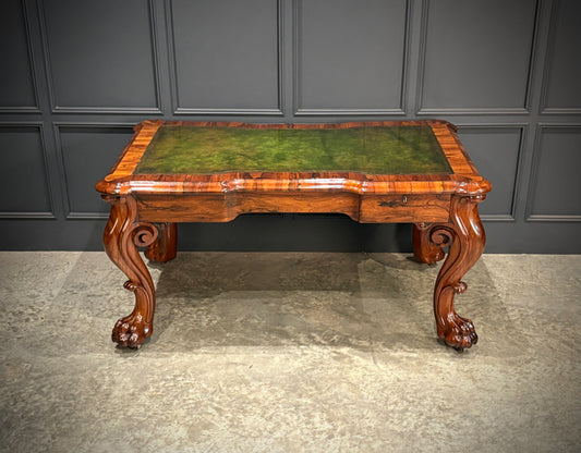 Magnificent William IV Rosewood Partners Writing Table