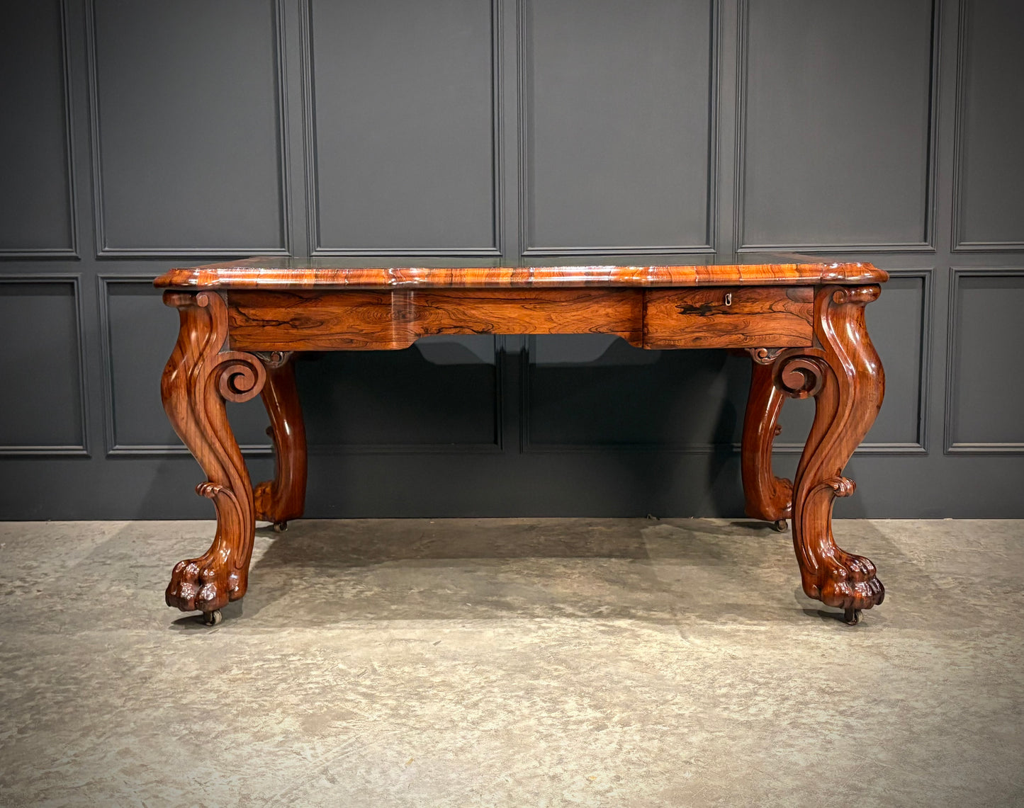 Magnificent William IV Rosewood Partners Writing Table