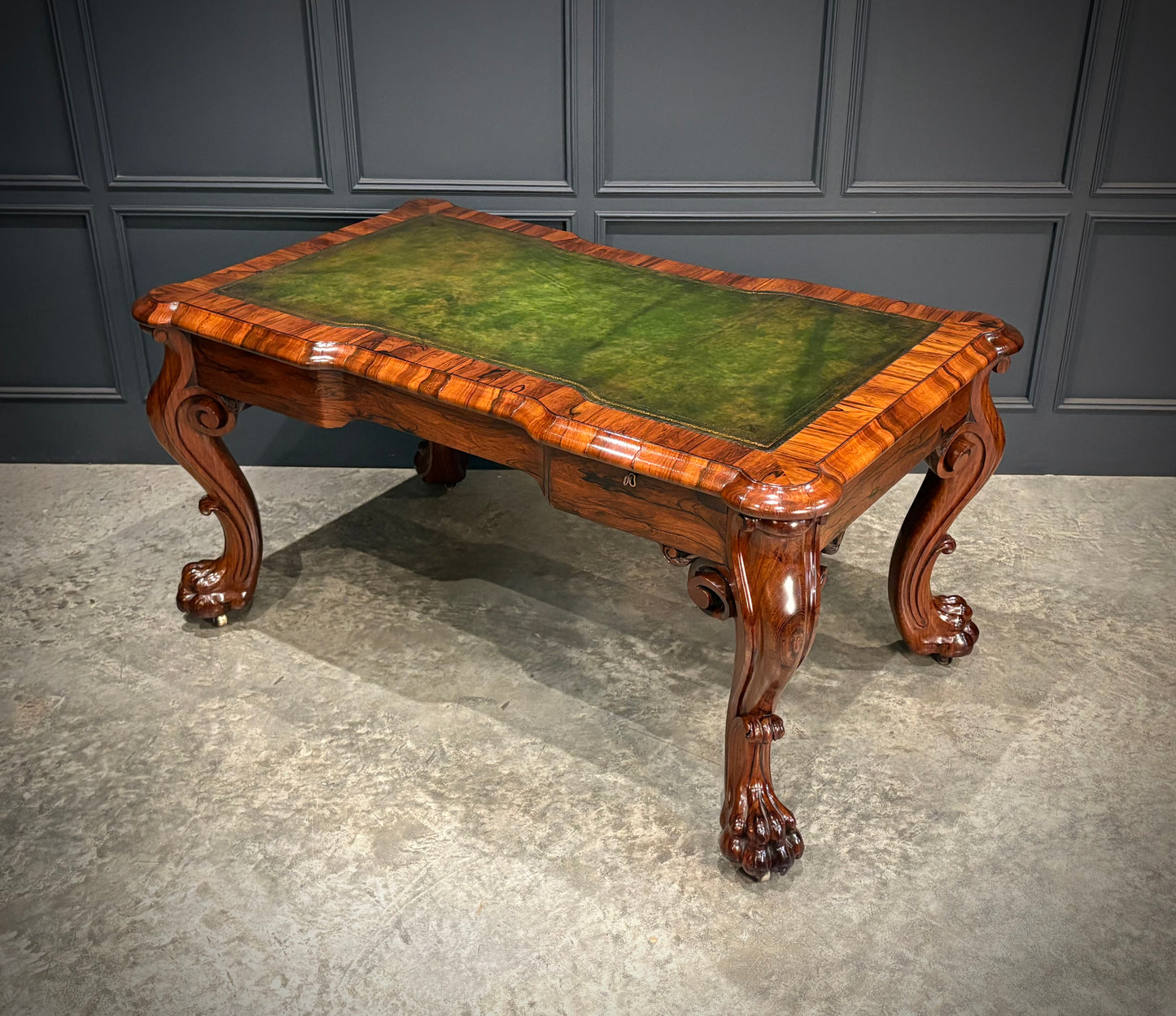 Magnificent William IV Rosewood Partners Writing Table
