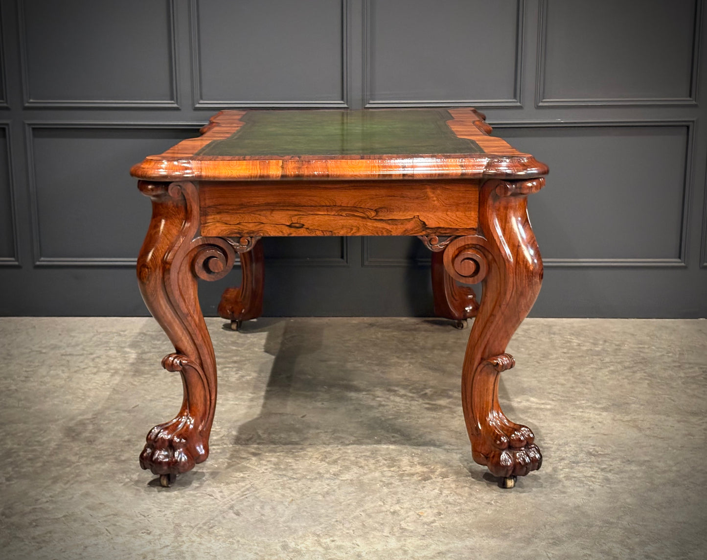 Magnificent William IV Rosewood Partners Writing Table