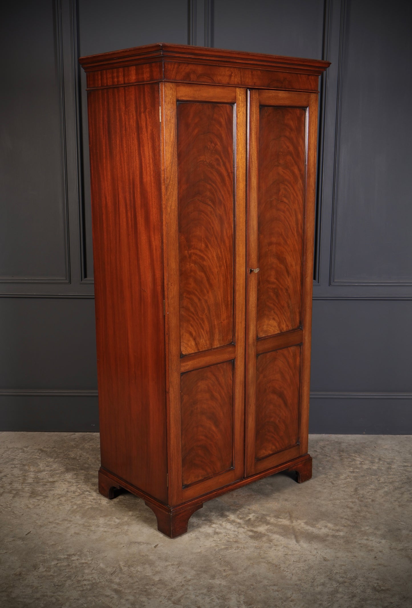 Small Mahogany Wardrobe