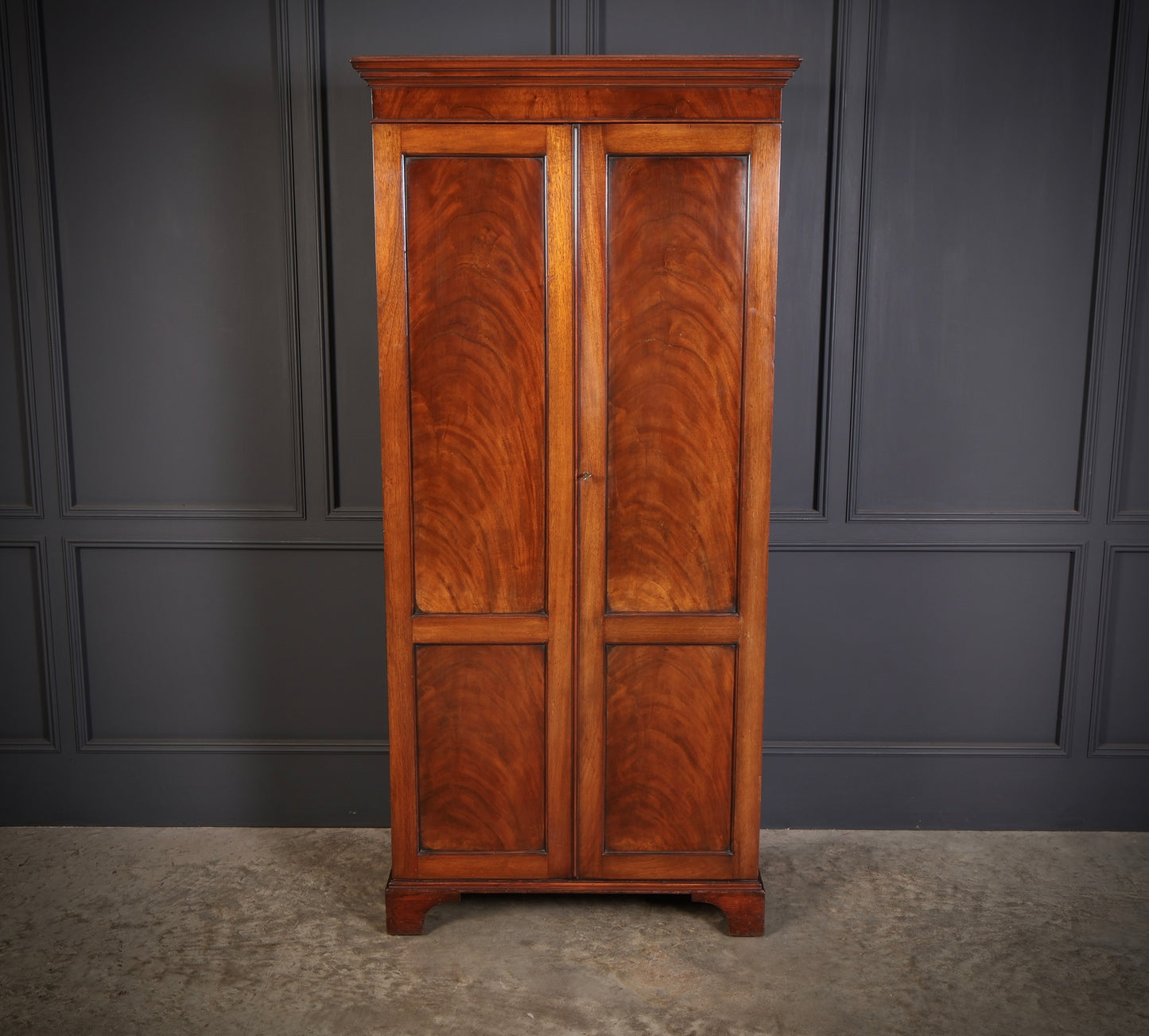 Small Mahogany Wardrobe