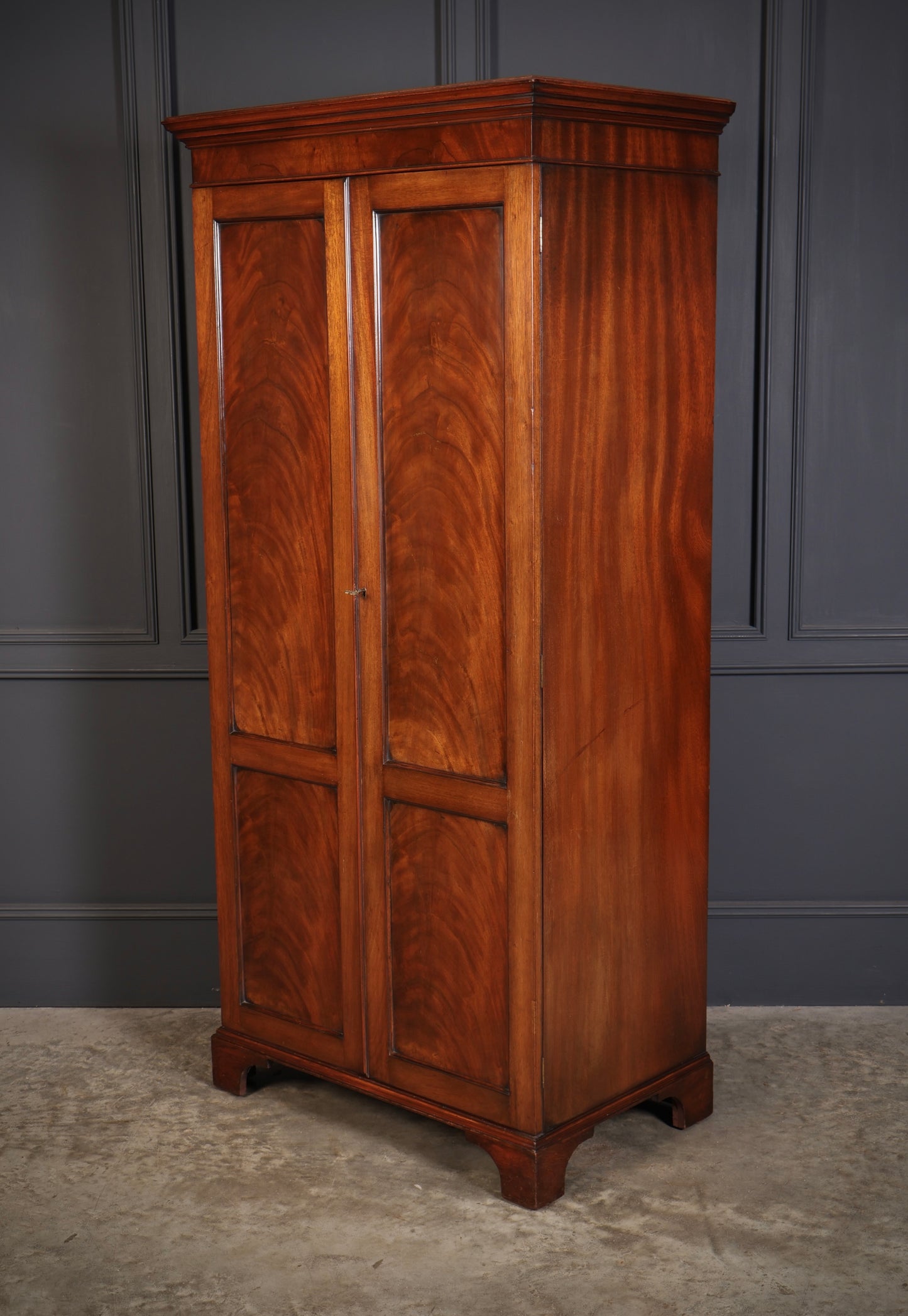 Small Mahogany Wardrobe