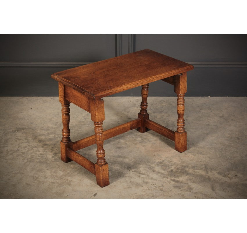 Solid Ipswich Oak Nest of 3 Tables