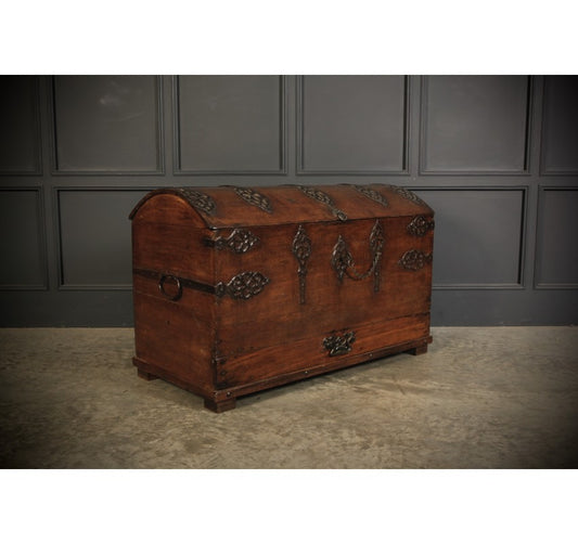 Solid Oak Treasure Chest