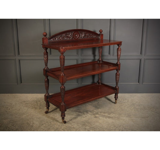 Stunning Mahogany 3 Tier Buffet