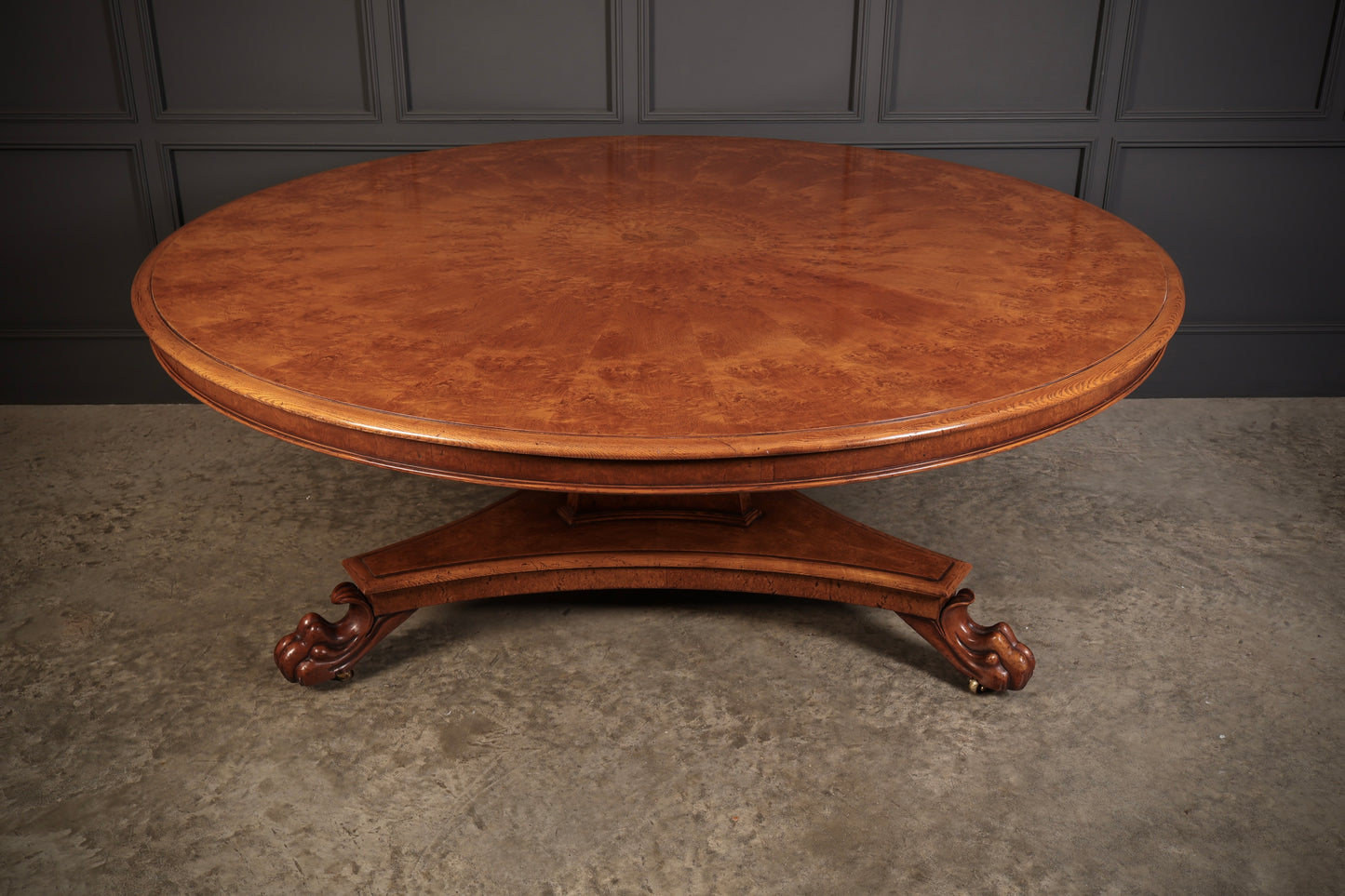 Superb Pollard Oak 6ft Round Dining Table