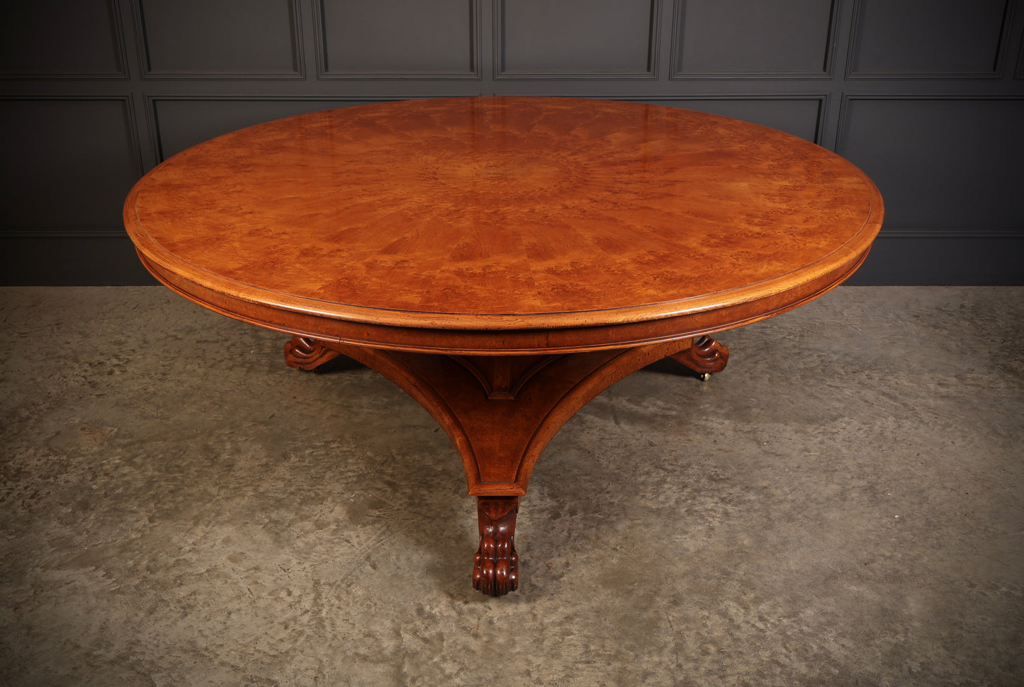 Superb Pollard Oak 6ft Round Dining Table