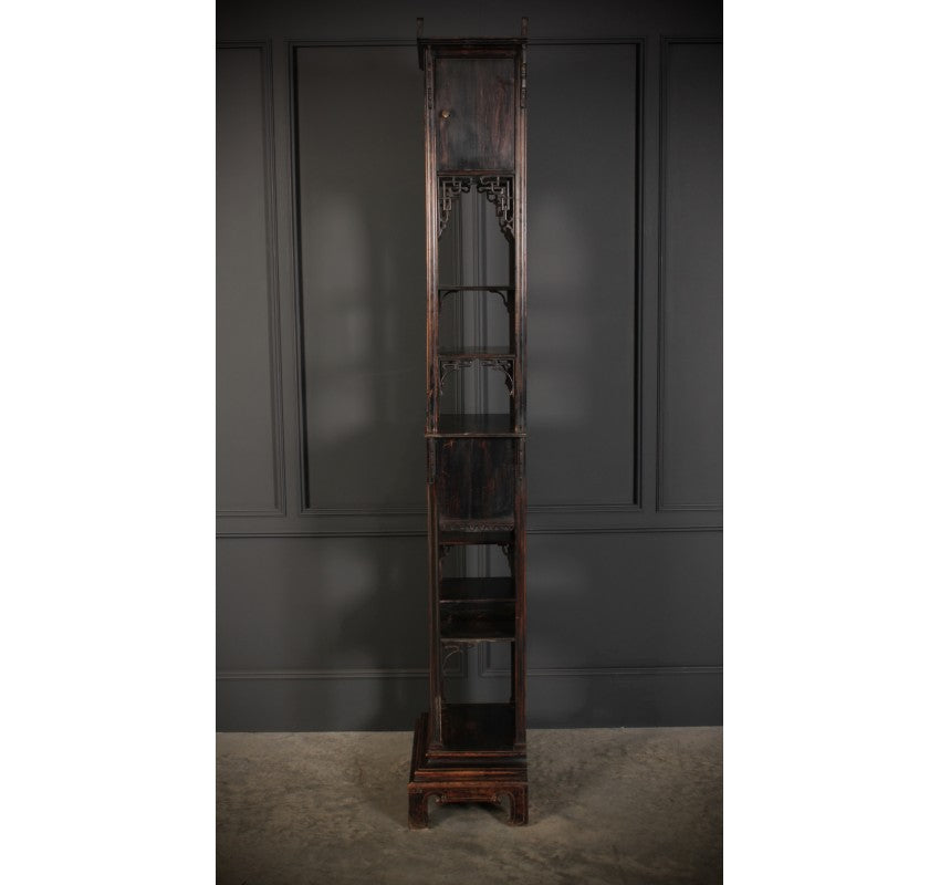 Tall Antique Chinese Clock