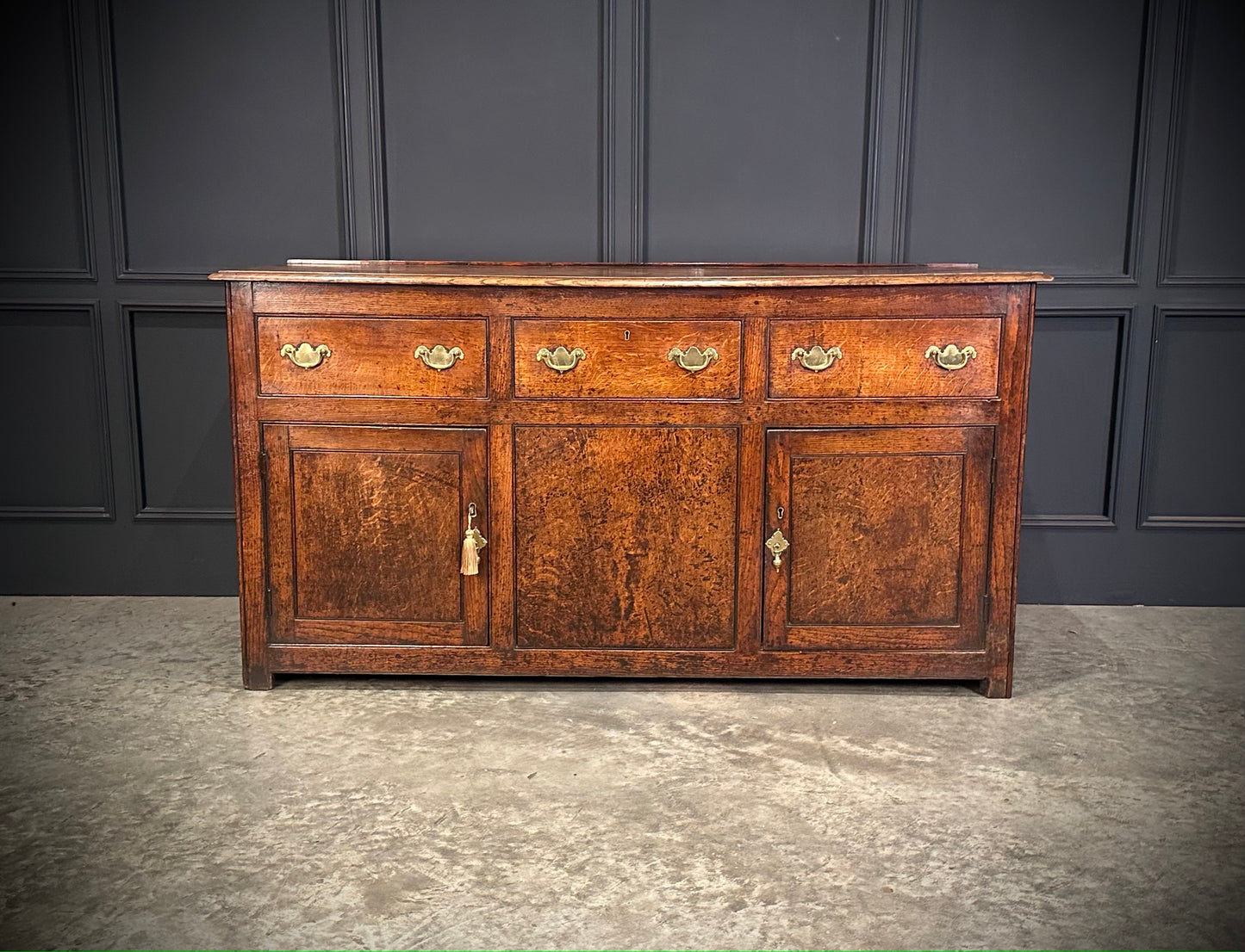 18th Century Country Oak Sideboard