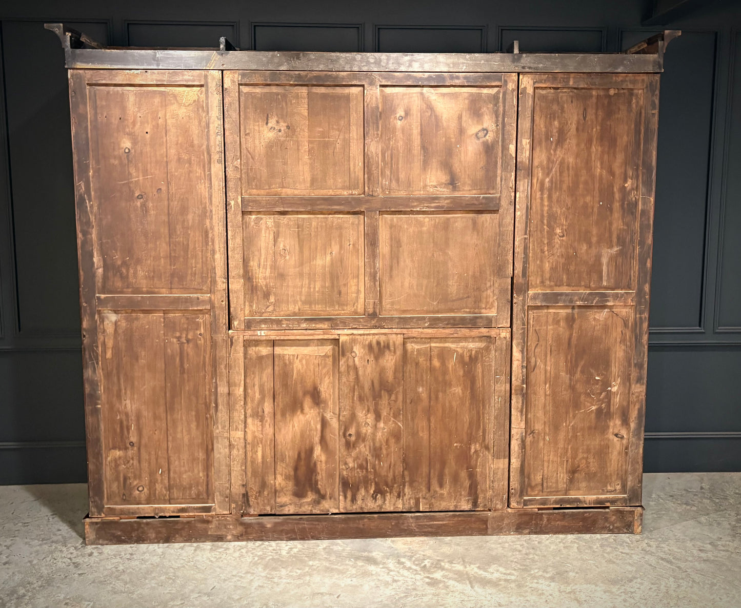 Victorian Mahogany 4 Door Wardrobe