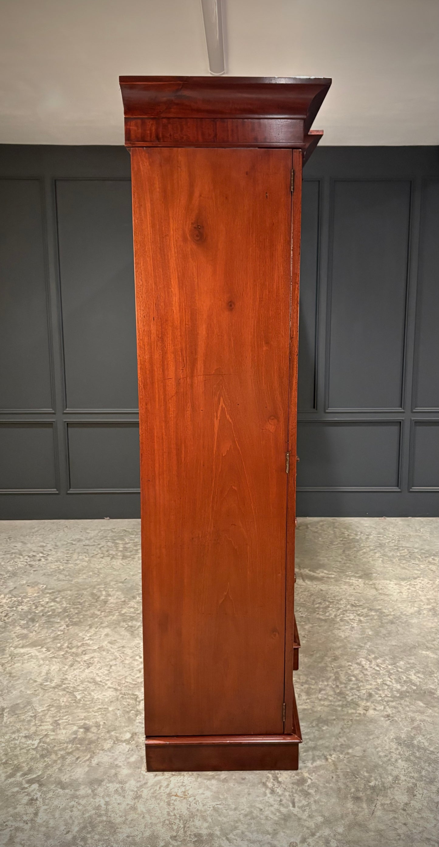 Victorian Mahogany 4 Door Wardrobe