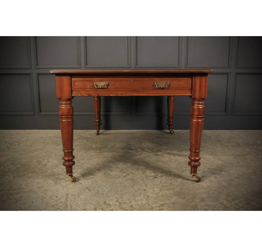 Victorian Mahogany Partners Writing Table