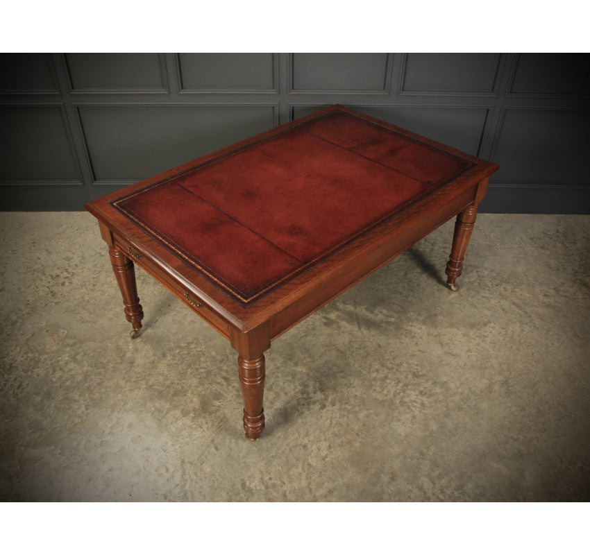 Victorian Mahogany Partners Writing Table