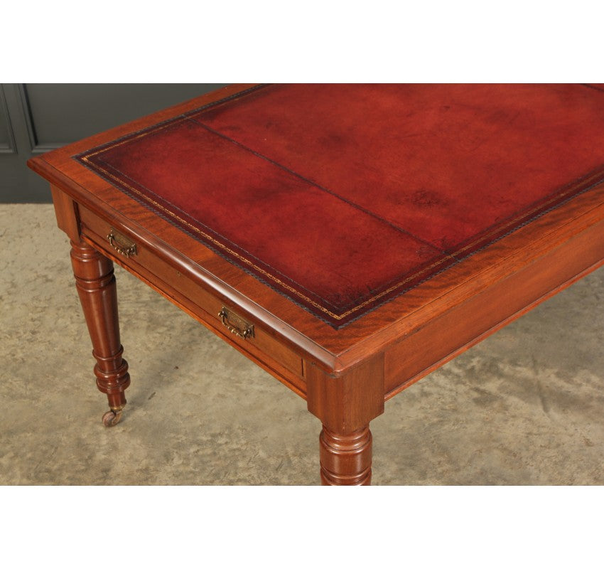 Victorian Mahogany Partners Writing Table