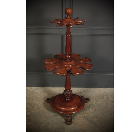 Victorian Mahogany Riding / Boot Rack