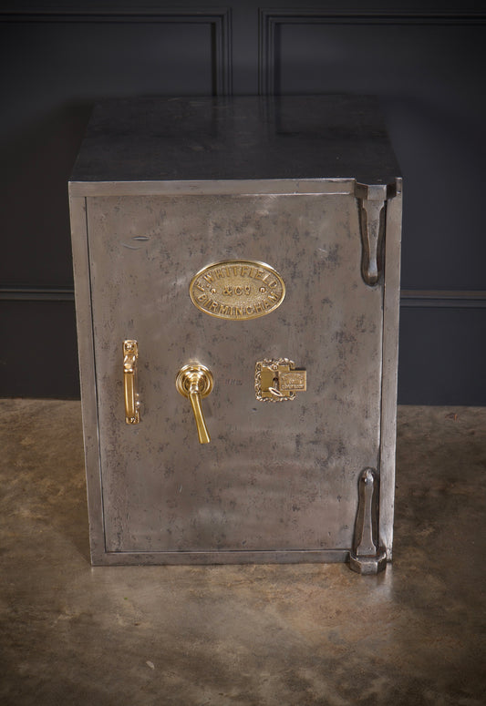 Victorian Polished Iron Safe