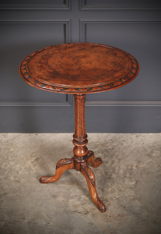 Victorian Walnut Wine Table