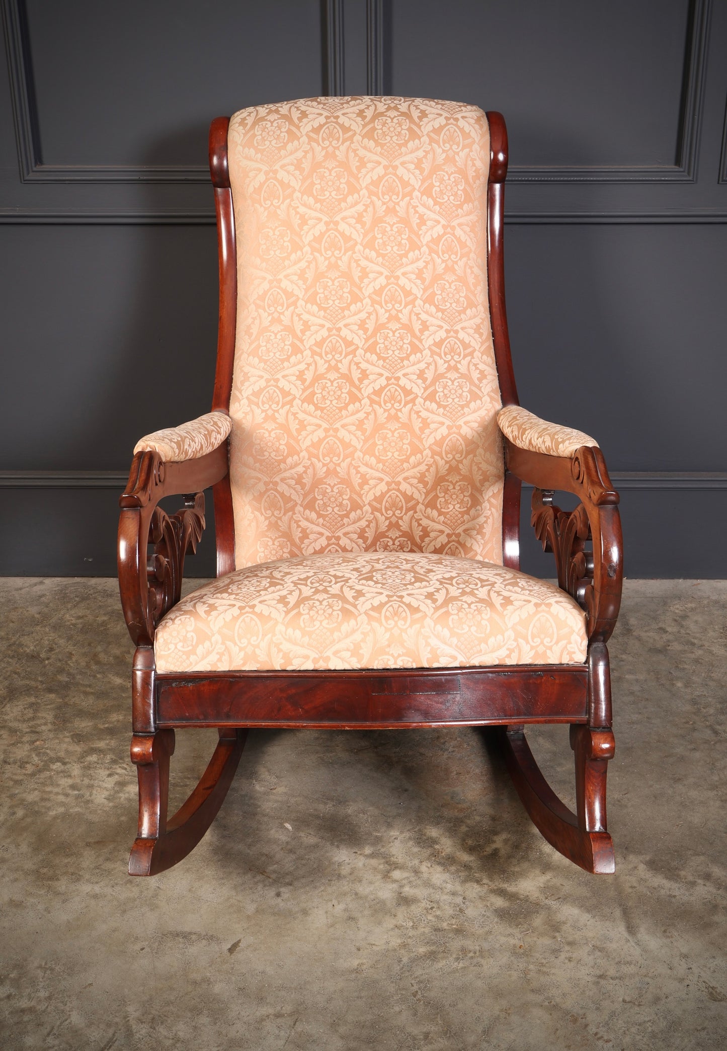 William IV Mahogany Rocking Chair